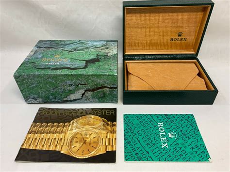 fake rolex box ebay|real rolex boxes.